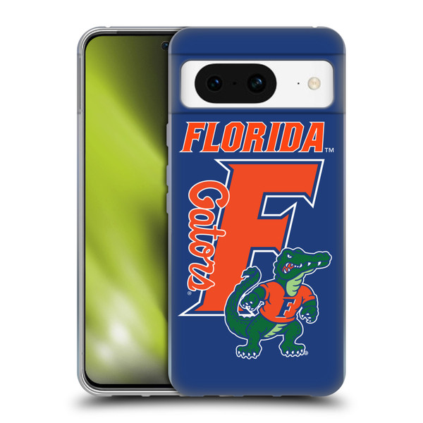 University Of Florida UF University of Florida Art Loud And Proud Soft Gel Case for Google Pixel 8