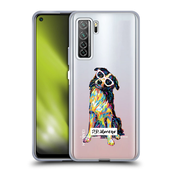 P.D. Moreno Dogs Border Collie Soft Gel Case for Huawei Nova 7 SE/P40 Lite 5G