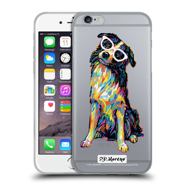 P.D. Moreno Dogs Border Collie Soft Gel Case for Apple iPhone 6 / iPhone 6s