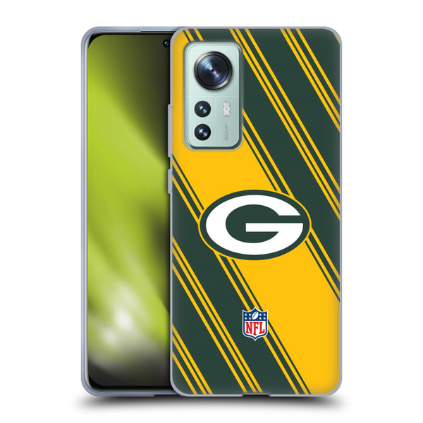 NFL Green Bay Packers Artwork Stripes Soft Gel Case for Xiaomi 12