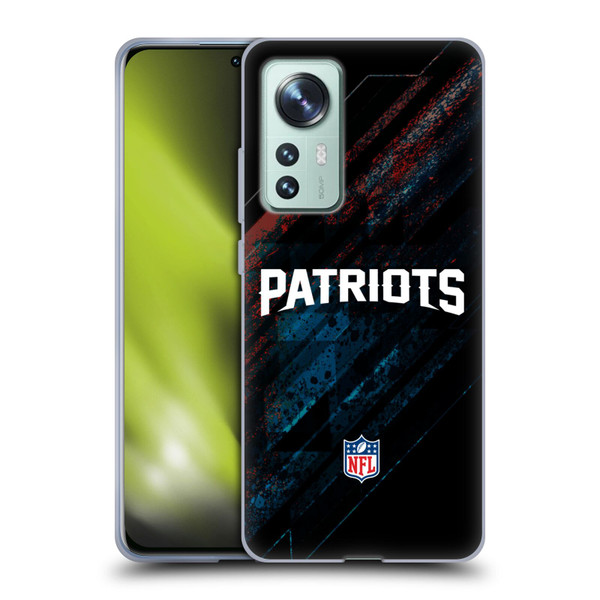 NFL New England Patriots Logo Blur Soft Gel Case for Xiaomi 12