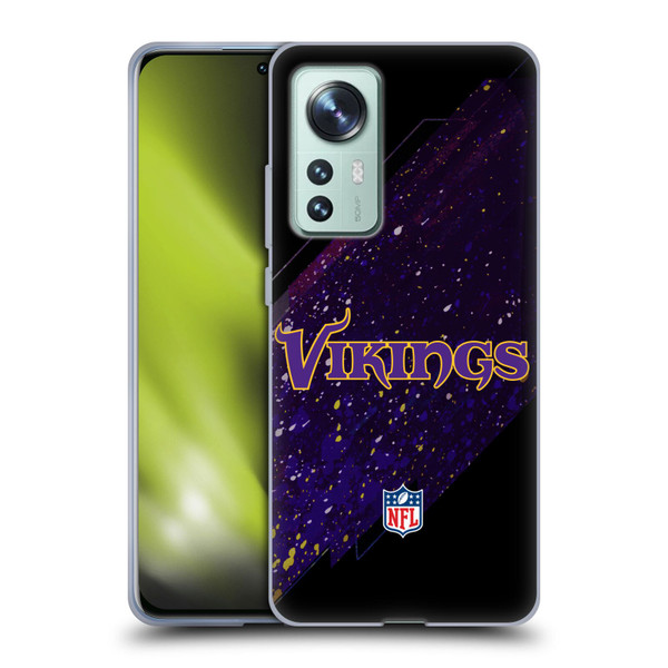 NFL Minnesota Vikings Logo Blur Soft Gel Case for Xiaomi 12