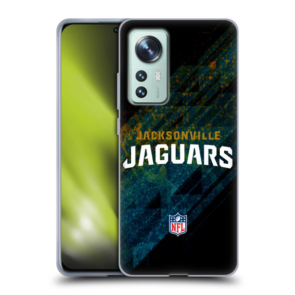 NFL Jacksonville Jaguars Logo Blur Soft Gel Case for Xiaomi 12