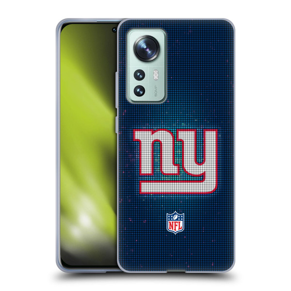 NFL New York Giants Artwork LED Soft Gel Case for Xiaomi 12
