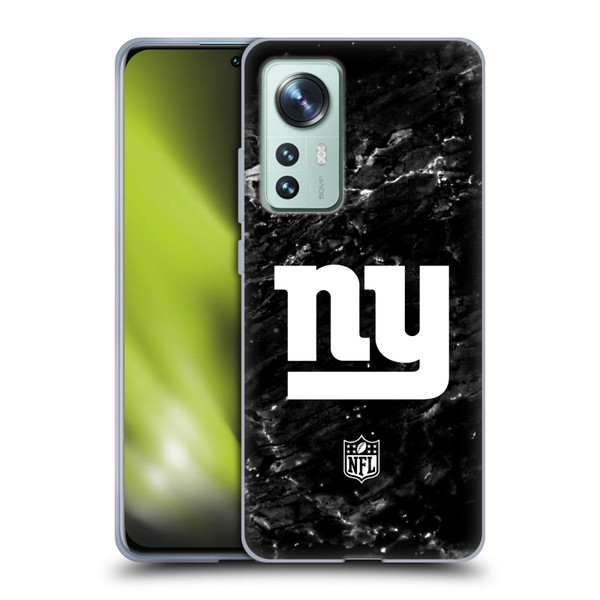 NFL New York Giants Artwork Marble Soft Gel Case for Xiaomi 12