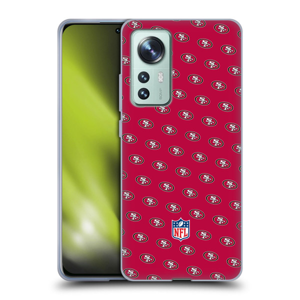 NFL San Francisco 49ers Artwork Patterns Soft Gel Case for Xiaomi 12