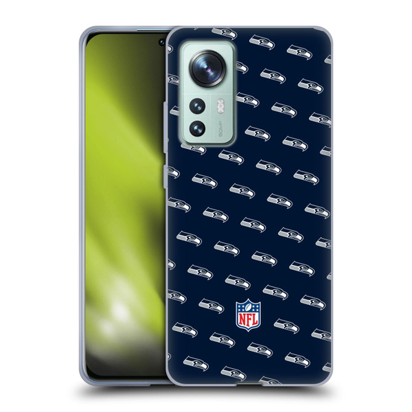 NFL Seattle Seahawks Artwork Patterns Soft Gel Case for Xiaomi 12