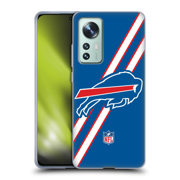 NFL Buffalo Bills Logo Stripes Soft Gel Case for Xiaomi 12