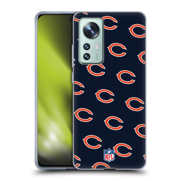 NFL Chicago Bears Artwork Patterns Soft Gel Case for Xiaomi 12