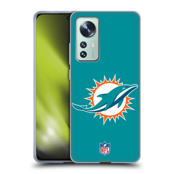 NFL Miami Dolphins Logo Plain Soft Gel Case for Xiaomi 12