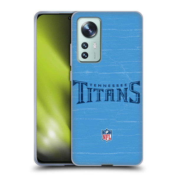 NFL Tennessee Titans Logo Distressed Look Soft Gel Case for Xiaomi 12