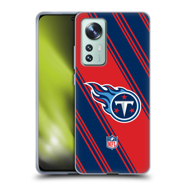 NFL Tennessee Titans Artwork Stripes Soft Gel Case for Xiaomi 12