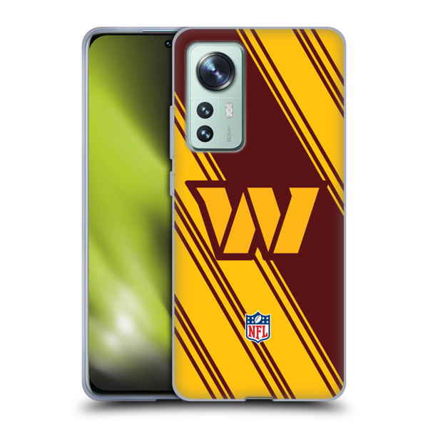 NFL Washington Football Team Artwork Stripes Soft Gel Case for Xiaomi 12