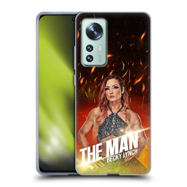 WWE Becky Lynch The Man Portrait Soft Gel Case for Xiaomi 12