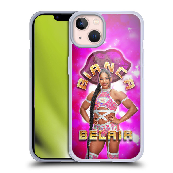 WWE Bianca Belair Portrait Soft Gel Case for Apple iPhone 13