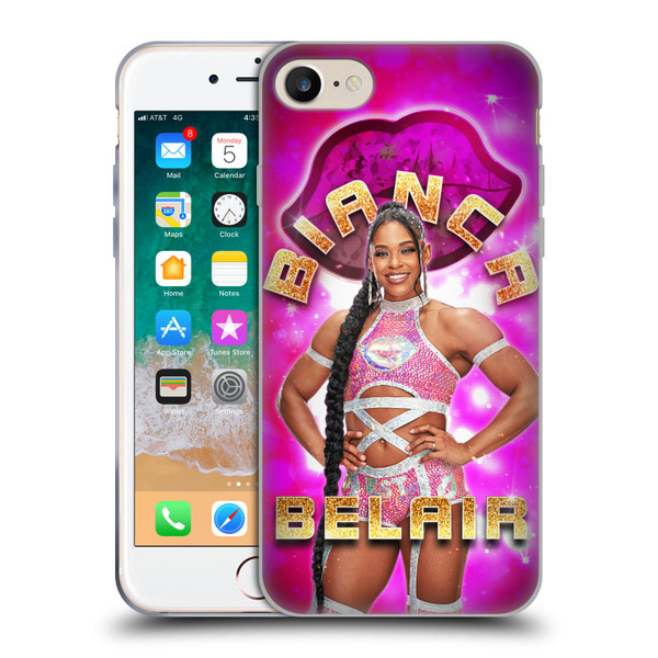 WWE Bianca Belair Portrait Soft Gel Case for Apple iPhone 7 / 8 / SE 2020 & 2022