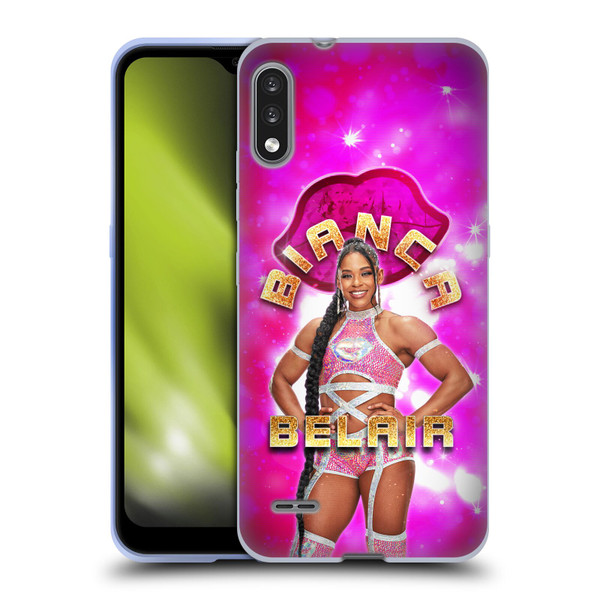 WWE Bianca Belair Portrait Soft Gel Case for LG K22