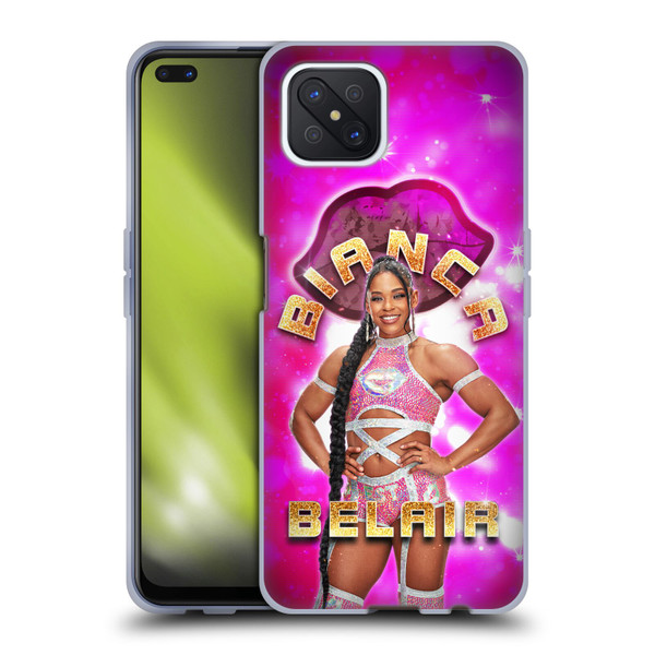 WWE Bianca Belair Portrait Soft Gel Case for OPPO Reno4 Z 5G