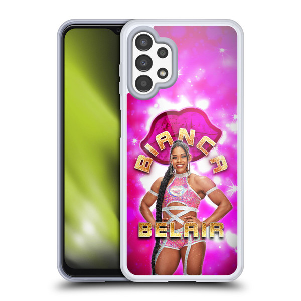 WWE Bianca Belair Portrait Soft Gel Case for Samsung Galaxy A13 (2022)