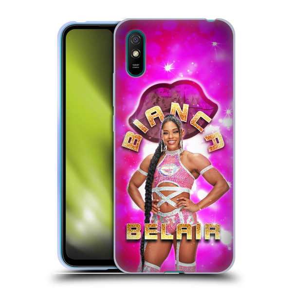 WWE Bianca Belair Portrait Soft Gel Case for Xiaomi Redmi 9A / Redmi 9AT
