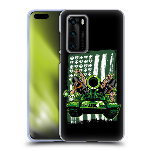 WWE D-Generation X Flag Soft Gel Case for Huawei P40 5G