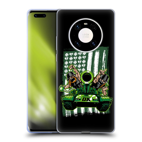 WWE D-Generation X Flag Soft Gel Case for Huawei Mate 40 Pro 5G