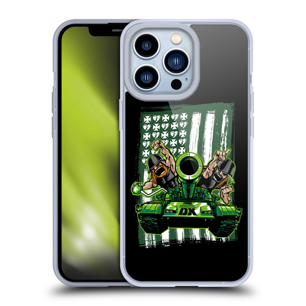 WWE D-Generation X Flag Soft Gel Case for Apple iPhone 13 Pro