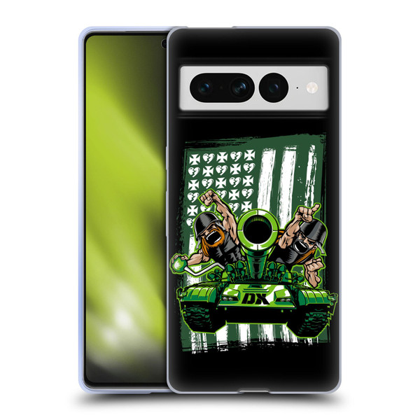 WWE D-Generation X Flag Soft Gel Case for Google Pixel 7 Pro