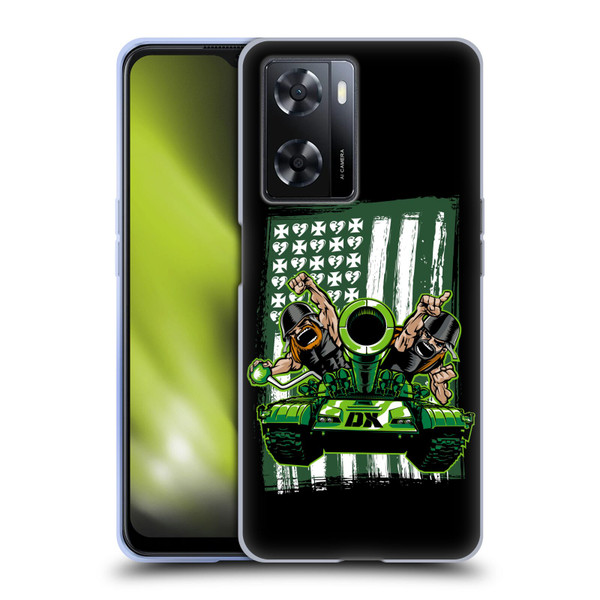 WWE D-Generation X Flag Soft Gel Case for OPPO A57s