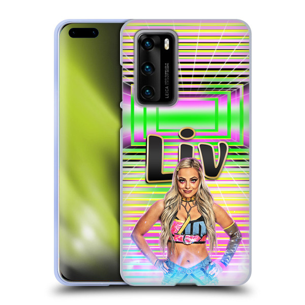 WWE Liv Morgan Portrait Soft Gel Case for Huawei P40 5G