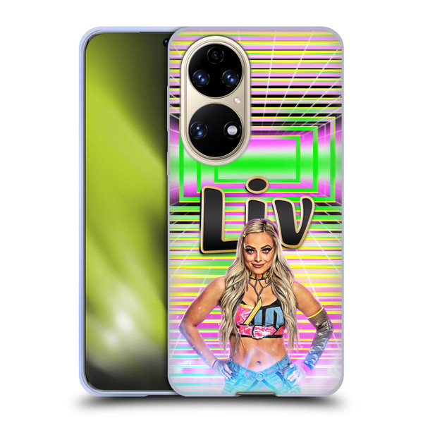 WWE Liv Morgan Portrait Soft Gel Case for Huawei P50