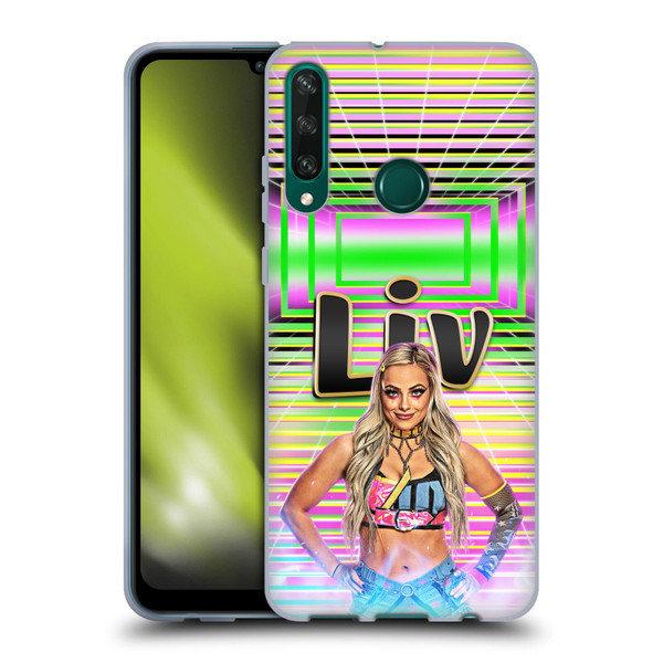 WWE Liv Morgan Portrait Soft Gel Case for Huawei Y6p
