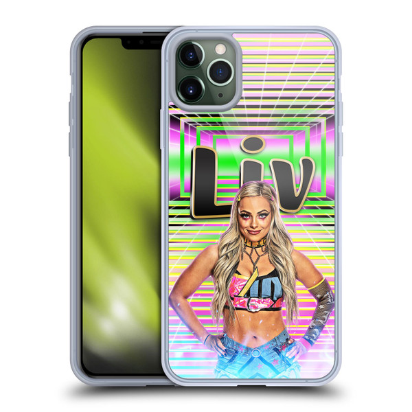 WWE Liv Morgan Portrait Soft Gel Case for Apple iPhone 11 Pro Max & MagSafe
