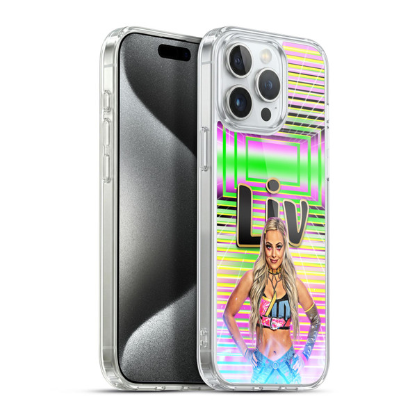 WWE Liv Morgan Portrait Soft Gel Case for Apple iPhone 15 Pro Max & MagSafe