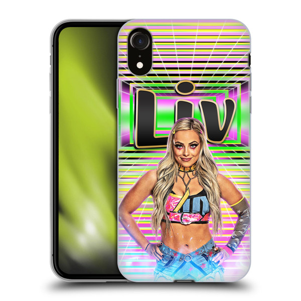 WWE Liv Morgan Portrait Soft Gel Case for Apple iPhone XR