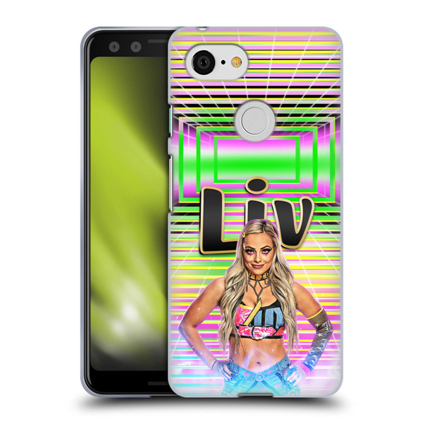 WWE Liv Morgan Portrait Soft Gel Case for Google Pixel 3