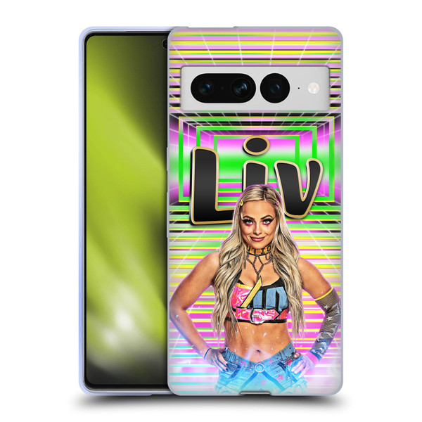 WWE Liv Morgan Portrait Soft Gel Case for Google Pixel 7 Pro