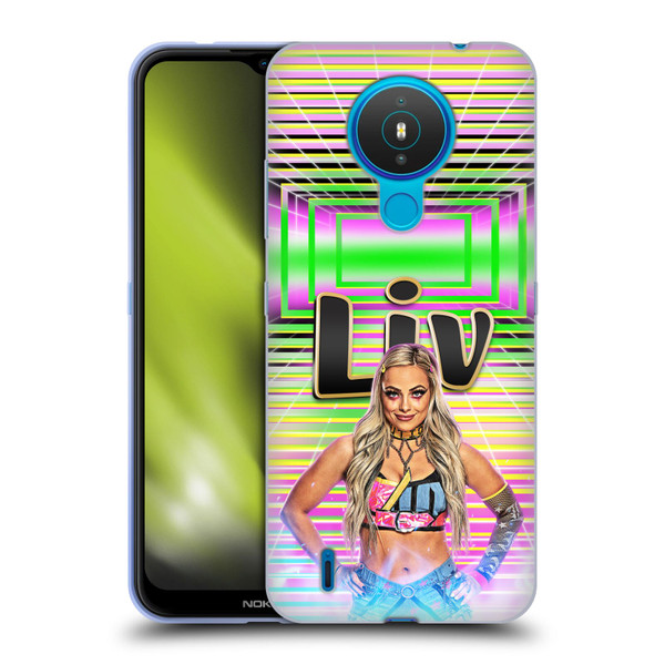 WWE Liv Morgan Portrait Soft Gel Case for Nokia 1.4