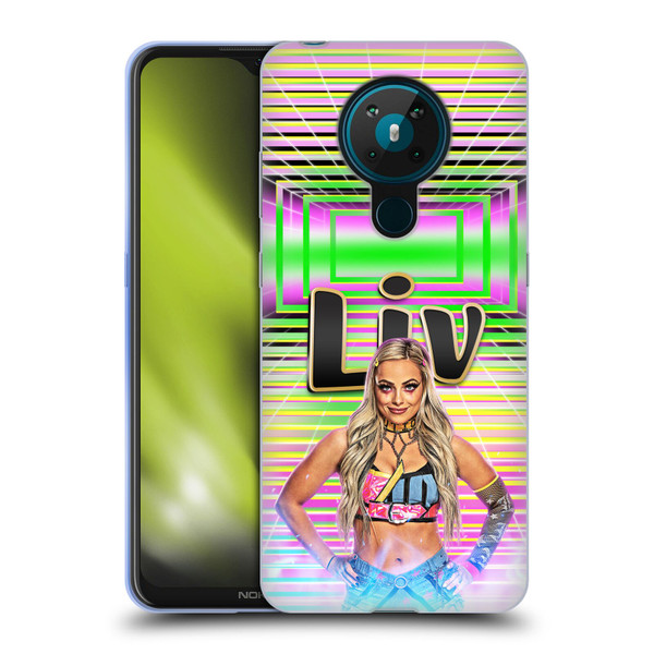WWE Liv Morgan Portrait Soft Gel Case for Nokia 5.3