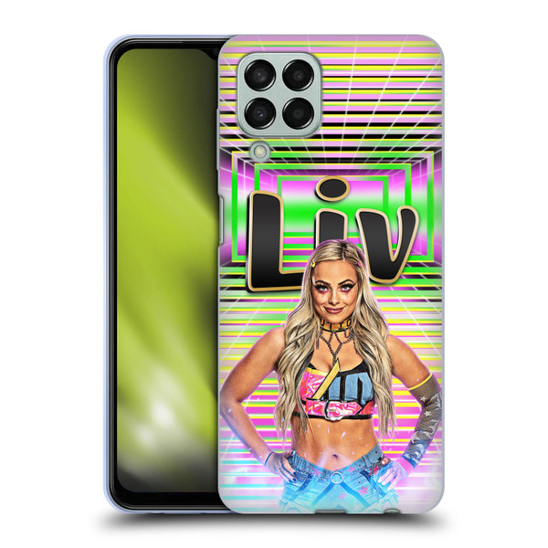 WWE Liv Morgan Portrait Soft Gel Case for Samsung Galaxy M33 (2022)