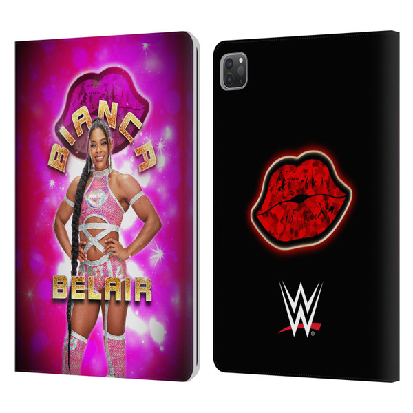WWE Bianca Belair Portrait Leather Book Wallet Case Cover For Apple iPad Pro 11 2020 / 2021 / 2022