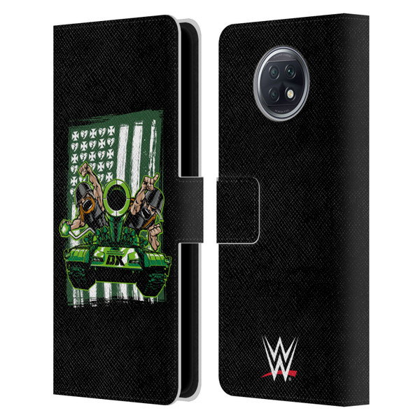 WWE D-Generation X Flag Leather Book Wallet Case Cover For Xiaomi Redmi Note 9T 5G