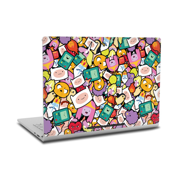 Adventure Time Graphics Pattern Vinyl Sticker Skin Decal Cover for Microsoft Surface Book 2