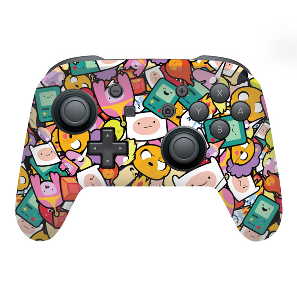 Adventure Time Graphics Pattern Vinyl Sticker Skin Decal Cover for Nintendo Switch Pro Controller