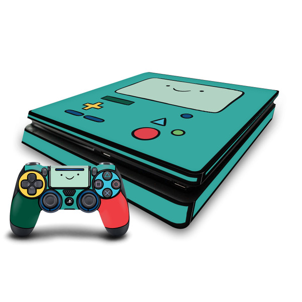 Adventure Time Graphics BMO Vinyl Sticker Skin Decal Cover for Sony PS4 Slim Console & Controller