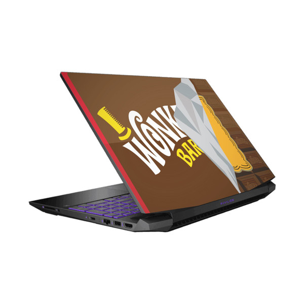 Willy Wonka and the Chocolate Factory Graphics Candy Bar Vinyl Sticker Skin Decal Cover for HP Pavilion 15.6" 15-dk0047TX