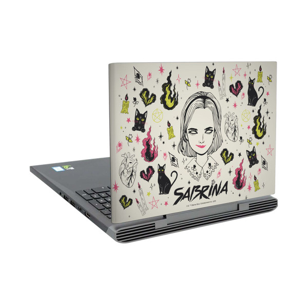 Chilling Adventures of Sabrina Graphics Pattern Illustration Vinyl Sticker Skin Decal Cover for Dell Inspiron 15 7000 P65F