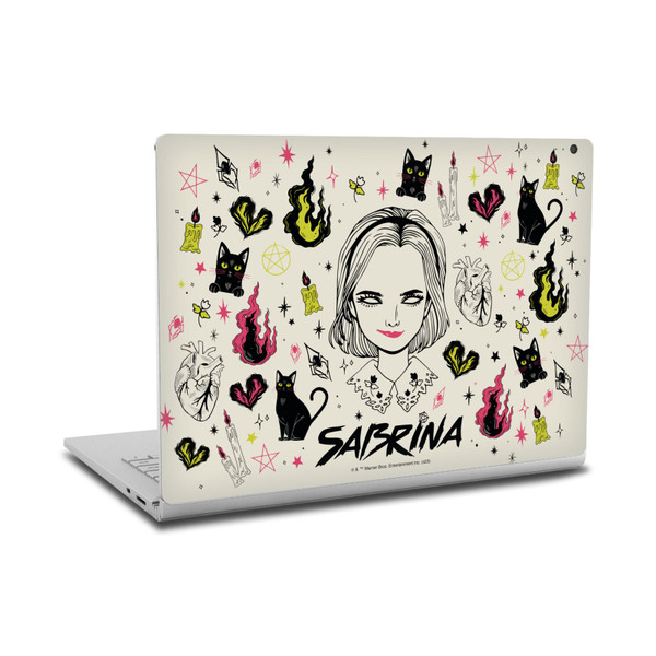 Chilling Adventures of Sabrina Graphics Pattern Illustration Vinyl Sticker Skin Decal Cover for Microsoft Surface Book 2