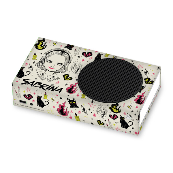Chilling Adventures of Sabrina Graphics Pattern Illustration Vinyl Sticker Skin Decal Cover for Microsoft Xbox Series S Console