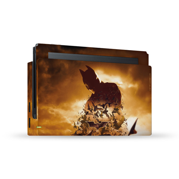 Batman Begins Graphics Poster Vinyl Sticker Skin Decal Cover for Nintendo Switch Console & Dock